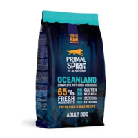 Primal Spirit Oceanland Dog 65% morské ryby 1kg